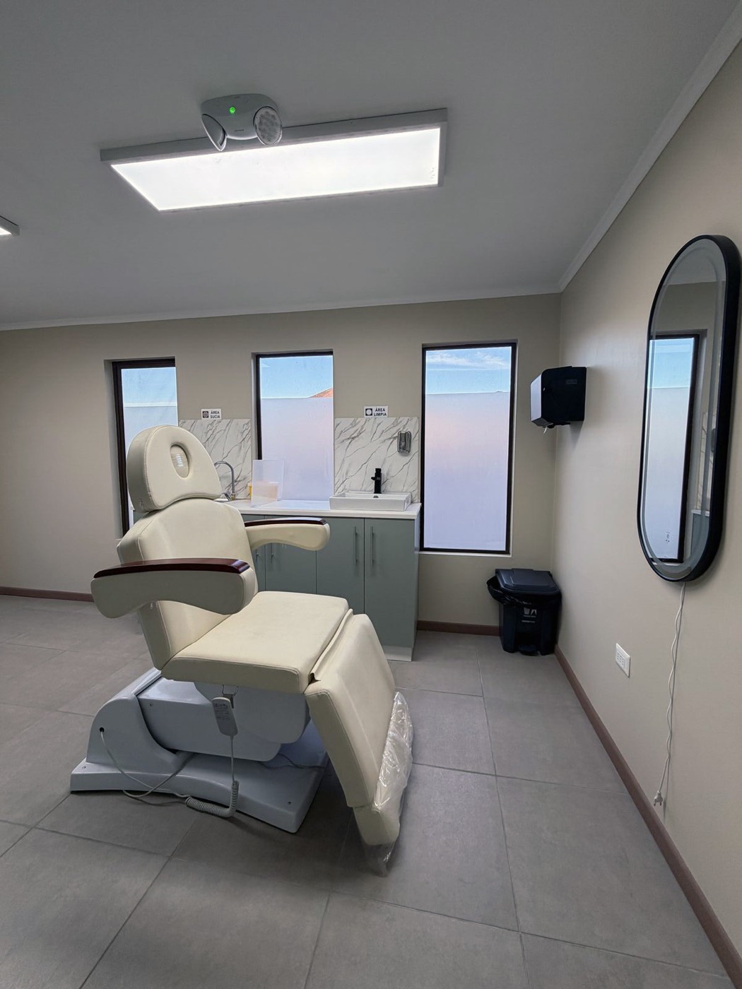 Sala de estética facial de Clínica Alkym